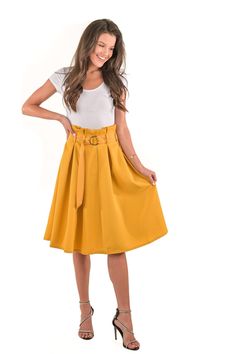 Dreamgirl Long Skirt Yellow Skirt Outfit, Yellow Skirt Outfits, Marigold Yellow, Long Skirt Outfits, Shop Boutique, Yellow Skirt, Yellow Outfit, Modern Women, Skirt Outfits