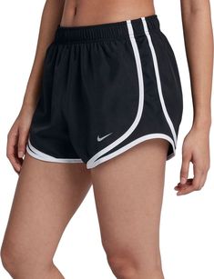 Maximize your workout in the Nike® Women’s Tempo Dry Core Running Shorts. Nike® Dry fabric helps keep you dry and cool, while the 3-inch inseam offers a full range of motion, an elastic waistband with drawcord stays in place as you move, side mesh panels provide allover ventilation, and reflective details allow you to take your workout from day to night. An internal media pocket makes the Core shorts versatile for all-day wear. Fit & Design: Running shorts Athletic fit is modern and flatteri Nike Tempo Shorts, Nike Tempo, Yoga Iyengar, Running Shorts Women, Nike Dri Fit Shorts, Nike Running Shorts, Vinyasa Yoga, Track Shorts, Rock Revival