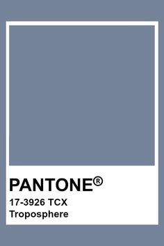 the pantone color is shown in this image