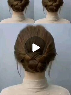 Pankhudi on Instagram: "Try it now 😊👍 and please like, share and follow me 👍💖#hair #hairstylist #hairideas #hairgoals #hairtutorial #hairstyle" Buns With Long Hair, Hair Buns For Short Hair, Formal Hairdos, Sandy Hair, Recently Viewed, Funky Hair, Grey Hair Transformation, Long Hair Ponytail, Short Hair Bun