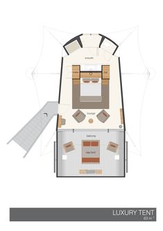 the floor plan for a small apartment