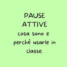 the words pause attivve are written in black ink on a green background,