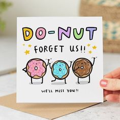 Gift Ideas Farewell, Maternity Leave Card Ideas, Greeting Card For Farewell, Funny Farewell Card, Cute Farewell Gifts, Miss You Puns, Cute Goodbye Gifts, Good Bye Cards For Friends Diy, Good Bye Cards For Kids