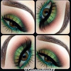 Extreme Make-up, Permanente Make-up, Make Up Inspiration, Beauty Consultant, Hooded Eyes, Makeup For Green Eyes