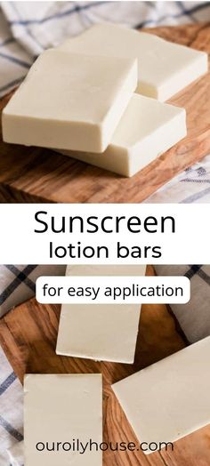 Diy Sunscreen Lotion, Natural Sunscreen Recipe, Lotion Bar Recipe, Sunscreen Recipe, Lotion Bars Recipe, Lotion Bar, Homemade Lotion, Diy Body Care, Bar Recipe