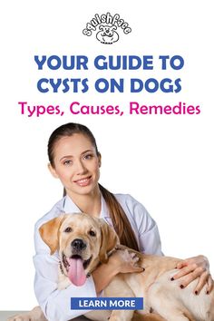 a woman holding a dog with the title your guide to crystals on dogs types, cause, remedies