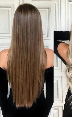 Long Brown Hair Extensions, Straight Balayage Hair, Ombre Hair Straight, Long Hair Brown, Coachella Hair, Caramel Blonde Hair, Natural Brown Hair, Brown Straight Hair, Summer Blonde Hair