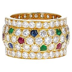 Ring On Hand, Ring With Ruby, Hand Rings, Ruby Emerald, Shiny Things, Ruby Ring, Sapphire Diamond, The Ring, Cluster Ring