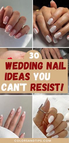 Elevate your style with these cute and trendy wedding nail ideas for 2024! Find the best classy, short & elegant ideas in simple French designs. These designs are perfect for bridal nails in both gel & acrylic. Dive into the pretty wedding nail trends and nail inspiration. These bridal nails inspo pics include; Wedding nails, French nails, bridal inspo, simple bridal nails, short bridal designs, trendy bridal nails, 2024 wedding designs, French white nails, bridal French designs, winter nails Trendy Bridal Nails, Nail Ideas Cute Simple, Bridal Nails Short, French White Nails, Simple Bridal Nails, Nail Ideas Cute, Black Nail Tips