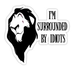 Scar Rey Leon, Scar Lion King, Disney Cricut, Lion King Tattoo, Tumblr Rooms, Funny Disney, Tumblr Stickers, Disney World Shirts