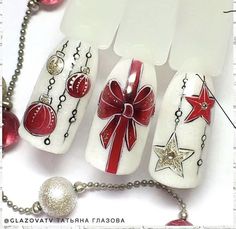 Winter Christmas Nails, Summer Nails Coffin, Nail Art Designs Valentines, Nail Art Designs Valentines Day, Nail Designs For Beginners, Purple Valentine, Bow Nail Art, Art Deco Nails