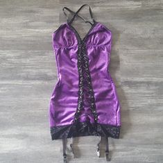 Never Worn Purple Fitted Mini Dress For Costume Party, Fitted Purple Mini Dress For Costume Party, Purple Mini Dress For Costume Party, Purple Gothic Party Dress, Gothic Purple Party Dress, Gothic Fitted Purple Dress, Oc Outfits, Edgy Outfits, Club Outfits