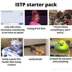 Mbti Istp Starter Pack, Istp Girl, Istp Infj, Mbti Istp, Istp Mbti, Intj Intp