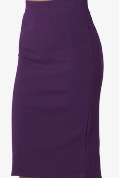 Pencil Skirt Office, Pencil Midi Skirt, Women's Office, Womens Office, Lilac Grey, Knit Midi Skirt, Midi Skirt Pencil, Spring Street Style, Knit Midi