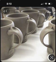 Pottery Handles, Ceramics Pottery Mugs, Advanced Ceramics, Slab Pottery, Hand Built Pottery, Functional Pottery, Pottery Crafts