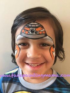 Star Wars Face Painting, Camouflage Face Paint, Face Paint Party, Native American Face Paint, Painting Costume, Darth Vader Mask