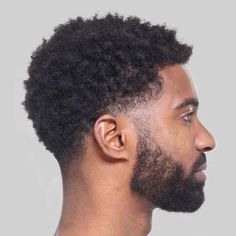 Trendy men faded haircut ideas | Easy hairstyle ideas Afro Hair Fade, Temp Fade Haircut, Waves Hairstyle Men, Fade Haircut Curly Hair, Men Fade Haircut Short, Fade Haircut Styles, Afro Hairstyles Men, Black Hair Cuts, Men Haircut Curly Hair