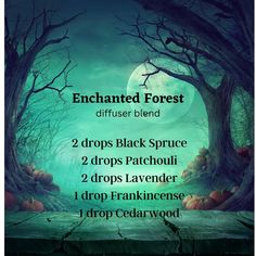 Samhain Essential Oils, Fantasy Essential Oil Blends, Halloween Scents, Eo Blends, Fragrance Blends, Essential Oil Combinations, Essential Oil Diffuser Blends Recipes, Essential Oils Herbs, Oil Diffuser Recipes