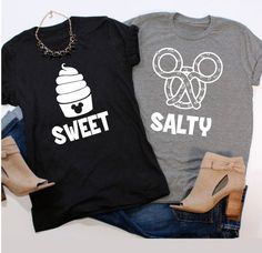 Sweet and Salty Shirts Matching Disney Disney Best Friend | Etsy Disney Shirts Matching Friends, Disney Best Birthday Ever Shirt, Disneyland Best Friend Shirts, Couples Shirts Disney, Funny Matching Disney Shirts, Matching Sister Disney Shirts, Disney Matching Shirts Friends, Bff Disney Shirts