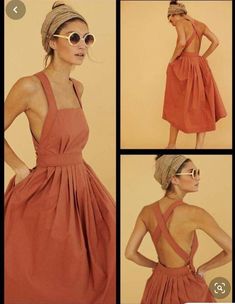 Woman In A Dress, Diy Summer Clothes, Haine Diy, Sewing Projects Clothes, Stil Boho, Kleidung Diy, Ropa Diy, Diy Sewing Clothes, Mode Inspiration