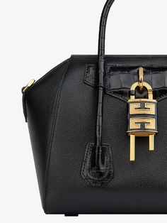 Givenchy Mini Antigona, Mini Antigona, Givenchy Antigona, Fringe Crossbody Bag, Mini Handbag, Givenchy Women, Crossbody Bag Women, Mini Handbags, Black Gift