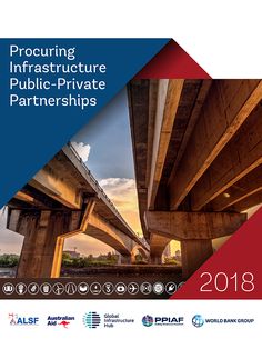 a brochure with the words producing infrastructure and public - private partners in it