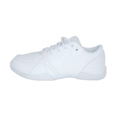 Huddle up with the ultra-durable and easy-to-clean Varsity Huddle cheer shoe! This sideline cheerleading shoe was built with a lightweight, Soft Synthetic Leather and Multi-Surface Outsole that will support your foot into overtime! Jump, tumble, stunt, and soar with a shoe designed just for cheerleaders! Top Features: Lightweight Soft-Synthetic Leather Multi-Surface Outsole Arch Support Easy to Clean Designed for Sideline Surfaces View our Sizing Chart. Cheerleading Shoes, Cheer Shoes, Sizing Chart, Synthetic Leather, Top Trends, Arch Support, Cheerleading, Designer Shoes, Arch