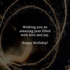 a happy birthday message for someone