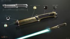 an image of a star wars light saber