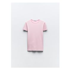 SLIM FIT - ROUND NECK - REGULAR LENGTH - SHORT SLEEVET-shirt made of a cotton blend. Round neck and short sleeves. Fitted Pink Short Sleeve T-shirt, Pink Fitted Cotton T-shirt, Zara Fitted Short Sleeve T-shirt, Trendy Zara Short Sleeve Shirt, Zara Trendy Short Sleeve Shirt, Zara Stretch T-shirt With Short Sleeves, Zara Short Sleeve T-shirt For Spring, Zara Stretch Short Sleeve T-shirt, Zara Stretch Crew Neck T-shirt