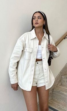 Becky Core, All White Outfit, Ideas Outfit, White Outfit, White Outfits, All White, Summer Outfits, Casual Outfits, My Style