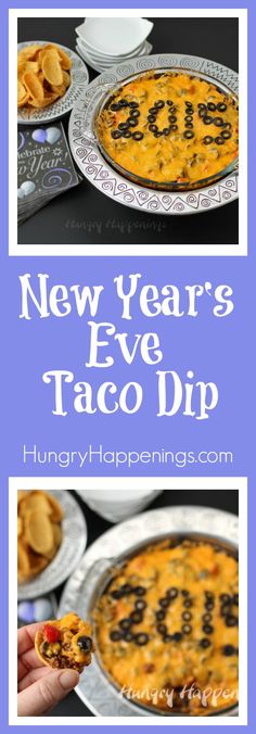 the new year's eve taco dip recipe