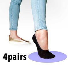 No show socks with reinforced toe and heel for increased durability and longer wear. Socks For Sneakers, Low Cut Shoes, Black Socks, No Show Socks, Cool Socks, Casual Shoes Women, Slip Ons, Keds, Low Cut