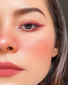 Maquillaje Simple, Makeup Rosa, Maquillage On Fleek, Glamorous Makeup, Makeup Eye Looks, Cute Makeup Looks, Makeup Eyes, Trik Fotografi, Makeup Pictures