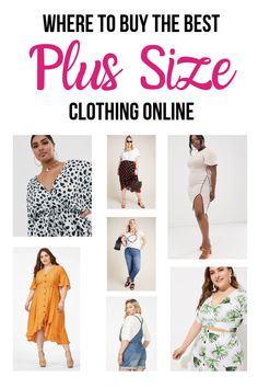 Best Clothes For Plus Size Women, Where To Buy Plus Size Clothing, Plus Size Websites Clothing, 2023 Plus Size Outfits, Plus Size Style Tips, Plus Size Online Stores, Ladies Plus Size Clothing, Clothing For Plus Size Women, Best Plus Size Dresses