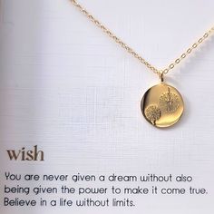 Brand New, Never Worn. Box Not Included Questions? Leave A Comment Below! Make A Wish Dandelion, Wish Dandelion, Make A Wish, Boho Necklace, Gold Yellow, Womens Jewelry Necklace, Dandelion, Jewelry Necklaces, Yellow Gold