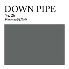 the back cover of down pipe magazine