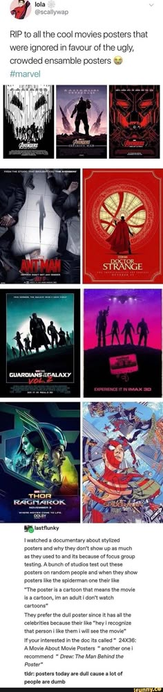 an image of some movie posters