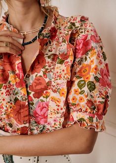 Dresses Outfits, Looks Style, Outfits Summer, Look Chic, Floral Shirt, Parisian Style, Pretty Outfits, Eden