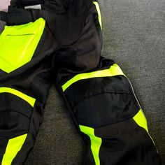 Riding Tribe Racing Pants With Hard Knee Pads Reflective Yellow Sporty Bottoms For Outdoor, Sporty Yellow Bottoms For Outdoor, Yellow Bottoms With Pockets For Outdoor, Grey Dress Pants Men, Black Snowboard, Surf Pants, Cycling Pants, Slim Straight Pants, Grey Chinos