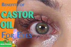 6 Benefits of Castor Oil For Eyes Castor Oil For Eyes, Benefits Of Castor Oil, Castor Oil For Skin, Coconut Oil For Teeth, Castor Oil Benefits, Coconut Oil For Dogs, Coconut Oil For Acne, Coconut Oil Skin Care, Coconut Oil For Face