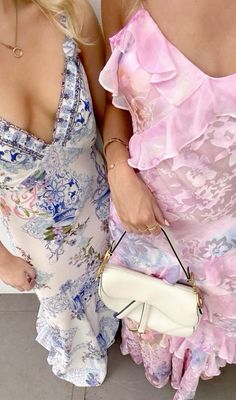 outfit | aes | aesthetic | outfit inspo | dress | spring | summer | friends | bag | purse | pastel | blue | pink | prom Fancy Fits, Stockholm Fashion, Brunch Outfit, Pinterest Account, Feminine Outfit, Fancy Outfits, Spring Dresses, Dream Dress, Pretty Dresses