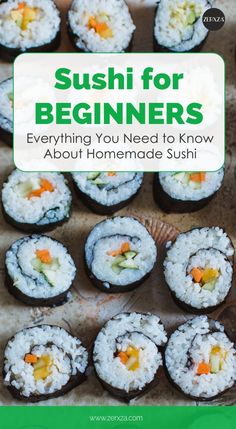 sushi for beginners everything you need to know about homemade sushi