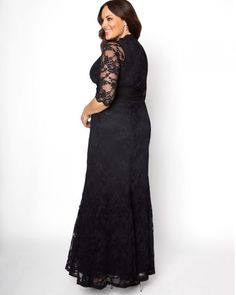 Screen Siren Lace Gown Plus Size Gowns Formal, Jacket Dresses Formal, Lace Long Dress, Wedding Mother Of The Bride, Plus Size Evening Gown, Elegant Long Dress, Two Piece Gown, Scalloped Neckline, Lace Evening Gowns