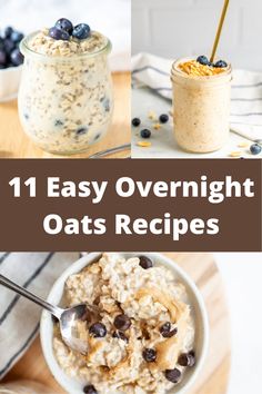 overnight oats are the best way to start your morning