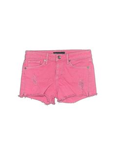 Juicy Jean Couture Denim Shorts Size: 26 Pink Bottoms - used. 98% COTTON, 2% POLYESTER, Light Wash, Hearts, Mid/Reg Rise | Juicy Jean Couture Denim Shorts - Mid/Reg Rise: Pink Bottoms - Size 26 Couture Denim, Pink Denim Shorts, Pink Bottoms, Pink Bottom, Pink Denim, Womens Bottoms, Denim Shorts, Women Handbags, Couture