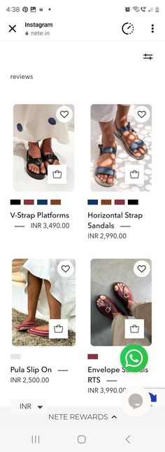 Platform Sandals, Slip On, Sandals