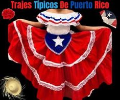 Premium Quality Trajes T?picos De Puerto Rico Estrella , Jibara Puertorrique?a (3 Piece) ., Women's Clothing Hawaiian Flower Hair, Hawaiian Flower, White Sleeveless Blouse, Satin Ribbons, Flower Hair Clip, Puerto Rican, Flower Hair Clips, Dress Picture, Top Seller