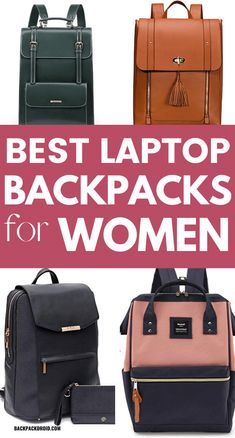 As a lady in contemporary society, you need a good quality laptop backpack. In the following review, we examine some of the best Laptop Backpacks for Women to help you make the best choice. #backpack Luxury Laptop Backpack, Computer Backpack Woman, Work Backpack Women, Designer Backpacks For Women, Office Backpack, Cute Laptop Bags, Elegant Backpacks, Work Travel Bag