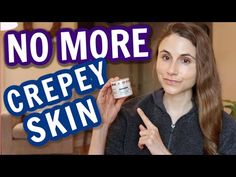 Your crepey skin is often the result of environmental stressors like pollution and UV rays. Use the best products for crepey skin to regain a smooth texture. Crepey Undereye Skin, Skincare Dermatologist, Dr Dray, Dermatologist Doctor, Wrinkle Repair